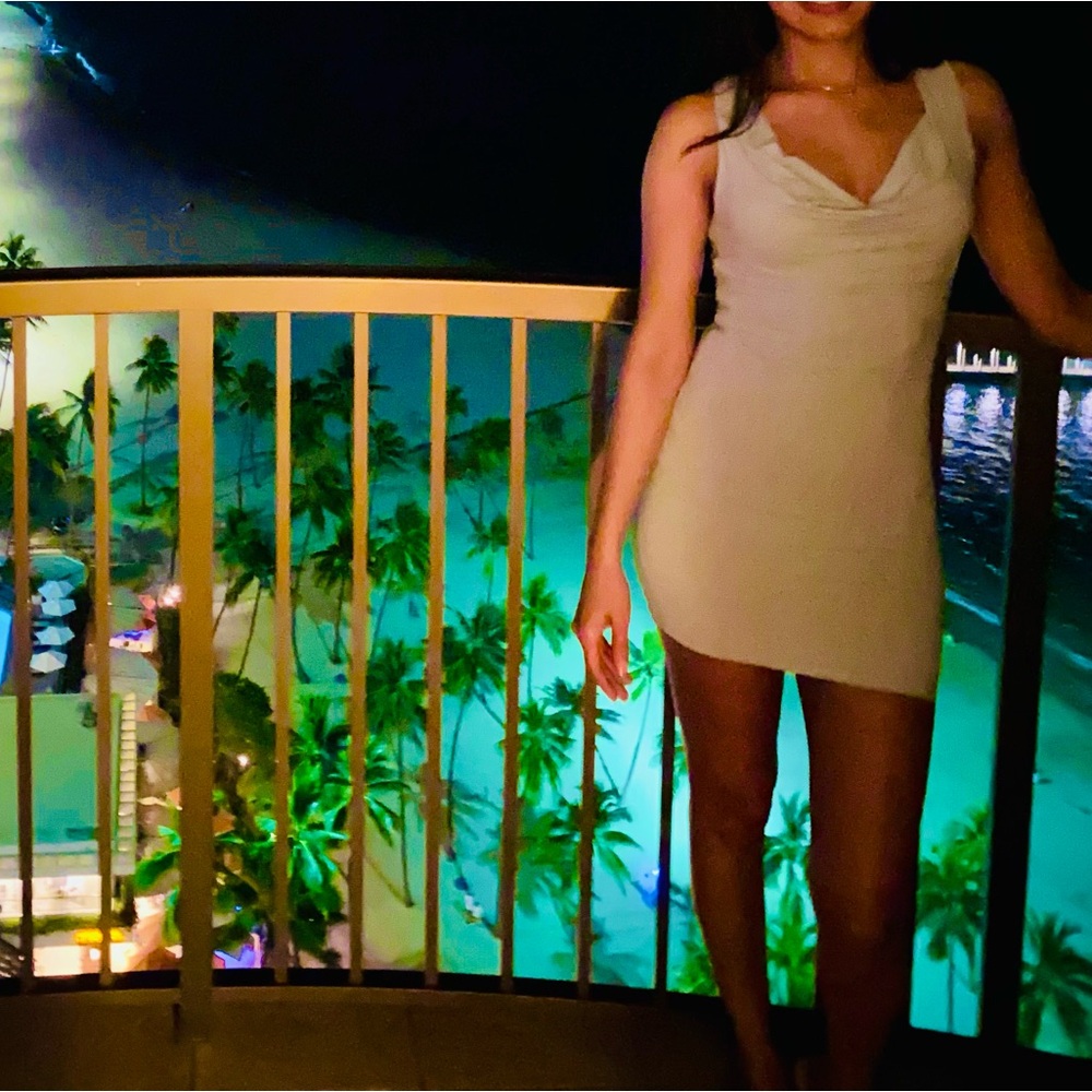 Forever 21 Elegant Light Blue Mini Dress. Size Small.